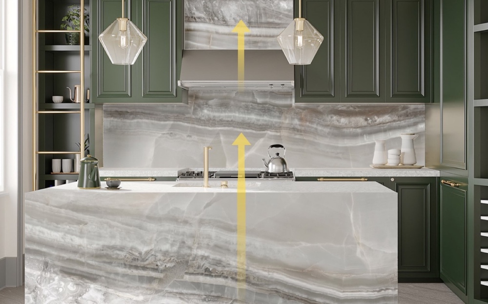 kitchen setting Richmond bioquartz